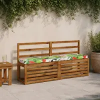 vidaXL 1-delig Bankkussen VUGHT 100% Polyester Meerkleurig