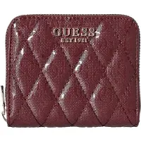 GUESS portemonnee Tamara SLG Zip Around Wallet Merlot wijnrood
