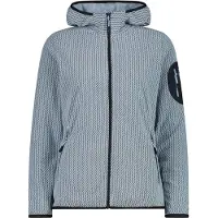 CMP Damen Unlimitech outdoorjas met capuchon, blauw, maat 38