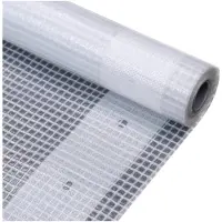 vidaXL Dekzeilen 2 st Leno 260 g/m² 4x15 m wit