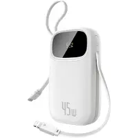 Baseus EnerFill FC31 Qpow 3 - Powerbank - 10000mAh - USB-C en Lightning
