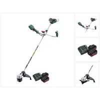 Metabo FSB 36-18 LTX BL 40 Accu-borstelfrees 36 V ( 2x 18 V ) tweehandig borstelloos + 2x accu 5,5 Ah + lader