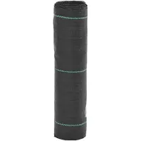 vidaXL Worteldoek 0,5x10 m polypropeen zwart