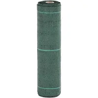 vidaXL Onkruidmembraan Groen 0,5x50 m PP