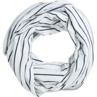 Craghoppers Unisex Infinity II Gestreepte Nosilife Sjaal voor volwassenen (Zeilwit/Blauw marine)