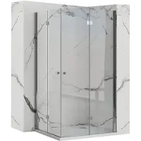 REA Fold N2 Modulaire Opvouwbare Douchewand 90x120