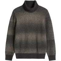 Marc O'Polo Pullover met col van mix van katoen en wol