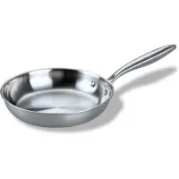 Fackelmann Koekenpan 24 cm, roestvrij staal 18/10, Triply, Vita3