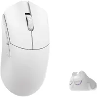 WLMouse Beast G Medium - Draadloze Gaming Muis - 38g - PAW3950 Sensor - 8000 Hz Polling Rate - Kailh Optical V2 Switches - Ultralicht - 300 mAh - Wit
