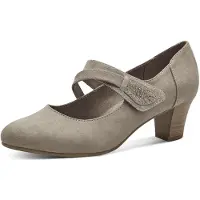 Jana dames pumps met bandjes, model Mary Jane, veganistisch