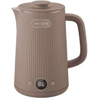 Chiato heatPLAY Groove elektrische waterkoker, 1,7 l – bruin