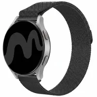 IMoshion Milanees magnetisch bandje - Universeel 24 mm aansluiting - Zwart