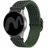 IMoshion Elastisch nylon bandje - Universeel 18 mm aansluiting - Donkergroen