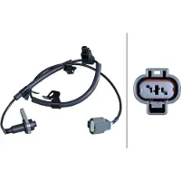 Hella 6PU 358 418-631 Wielsnelheidssensor (ABS)