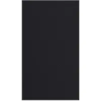 vidaXL Deurmat 115x200 cm zwart