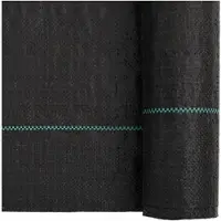 vidaXL - Worteldoek - 4x25 - m - polypropeen - zwart