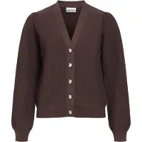 Object Dames Truien & Vesten Objorana L/s Re Knit Cardigan - Bruin - Maat S