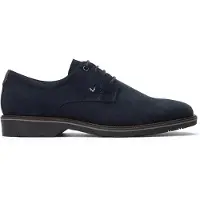 Martinelli Heren Watford-leren schoenen in marineblauw (42), Leer, Plat, Veters, Casual 1689-2889XA