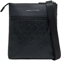 Armani Exchange Platte Schoudertas/Messengerbag, Zwart