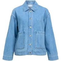 Object Tussenjas 'OBJROSIE' blauw denim