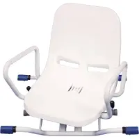 Aidapt Badkuipstoel roterend - Breedte instelbaar max. stabiliteit - Wit