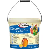 Quiko Classic Eivoer 5 kg - Voer voor volwassen vogels en jongen, geschikt voor alle soorten siervogels