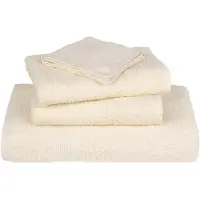 vidaXL Gastendoekjes FROGN 4 st 30x50 cm 360 g/m² crème