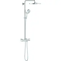 GROHE Rainshower SmartActive 310 Regendouche Mono Rond - met thermostaatkraan - chroom - 26648000