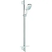 GROHE Rainshower SmartActive Cube - Doucheset - handdouche130 9,5 l/min, 3-jets, douchestang 90 cm en doucheslang, chroom 26587000