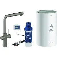 GROHE Red Duo mengkraan en boiler, maat M, kraan met L-vormige uitloop