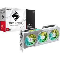 Asrock AMD Radeon RX 9060 XT Steel Legend OC - Videokaart - 16 GB - GDDR6 - PCIe 5.0 - 1x HDMI 2.1 - 2x DisplayPort 2.1