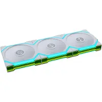 Lian Li UNI FAN SL FLEX Wireless ARGB, set van 3, wit | Behuizingsventilator