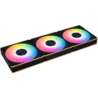 Lian Li UNI FAN CL FLEX Wireless ARGB Reverse, set van 3, zwart | Behuizingsventilator