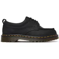 Dr. Martens Heren Mocassins van Leer Lowell zwart (45), Plat, Veters, Casual 43679001