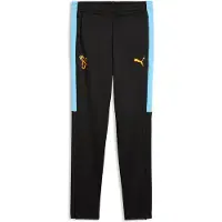 Puma Sportbroek blauw / geel / zwart