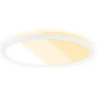 Briloner Slim LED-paneel, CTS-kleurtemperatuurregelaar, achtergrondverlichtingseffect, plat ontwerp, wit, 29,3 x 2,8 cm