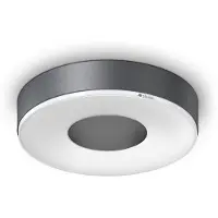 Steinel Plafondlamp met bewegingssensor RS 200 SC, dimbaar, zwart, Badkamer, Aluminium, Modern, Plafondlamp met sensor