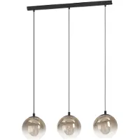 Eglo Hanglamp Ariscani 1 3 Lichts Zwart