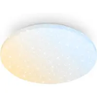 Briloner LED plafondlamp, plafondverlichting, woonkamer, dimbaar, zeer helder, met afstandsbediening