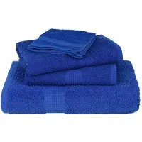 vidaXL Washandjes FROGN 4 st 30x30 cm 360 g/m² blauw