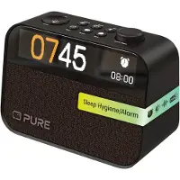 Pure Wekkerradio Moment Zwart