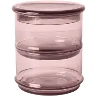 Ferm Living Opbergbox Boya Stackable Containers Mauve (Set van 2)