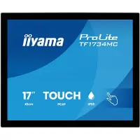 Iiyama TF1734MC-B8X Open Frame PCAP Bezel Free 10-punts Aanraakpaneel 17" 1280x1024 315cd VGA HDMI DP