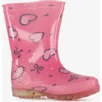 Mountain Peak kinder regenlaarzen met lichtjes roze maat 29