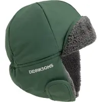 Didriksons Biggles cap 7, muts, kinderen, donkergroen