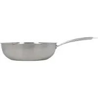 Livoo Stainless steel wok - - MEP162 - ? 28 cm - Stainless steel - All hobs including induction and oven - France