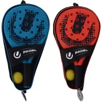 Johntoy Urban Disctrict Padel Set (Rood of Blauw)