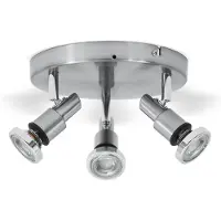 B.K.Licht LED inbouwspots voor het plafond, badkamerlamp, IP44, badkamer, 3-lichts, plafondspot, verlichting
