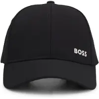 BOSS Kinderpet van canvas en ripstop