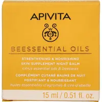 Apivita Beessential Oils Versterkende & Voedende Nachtbalsem | 15 ml